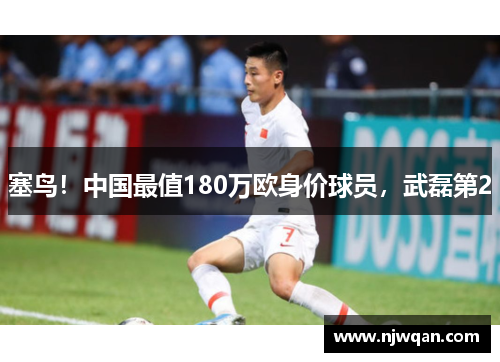 塞鸟！中国最值180万欧身价球员，武磊第2